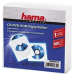 62672 | CD-ROM Paper Sleeves 100 white