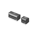 Omron 10 Way Through Hole DIP Switch 10P, Piano Actuator, IP40