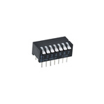 CTS 6 Way Through Hole DIP Switch SPST, Piano Actuator