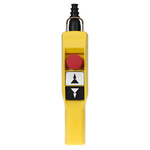 XACA2074 | Schneider Electric 2 Button Push Button Pendant Station - 1 NC+2NO, XACA, Red, Round, IP65