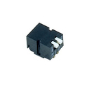 NIDEC COPAL ELECTRONICS GMBH 2 Way PCB Piano Dip Switch DPST, Piano Actuator