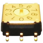 Omron 16 Way Surface Mount DIP Switch, Rotary Flush Actuator