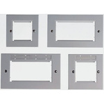 Molex Premise Networks White 2 Gang Light Switch Cover
