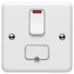 MK Electric 13A, 1 Gang Switched Fused Spur