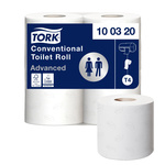 100320 | Tork 36 Packs of rolls of 320 Sheets Toilet Roll, 2 ply