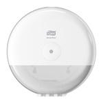 681000 | Tork White Plastic Toilet Roll Dispenser, 156mm x 219mm x 219mm
