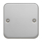 Contactum Grey 1 Gang Light Switch Cover