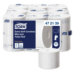 472139 | Tork 18 rolls of 550 Sheets Toilet Roll, 3 ply