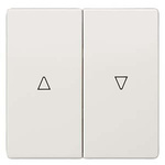 Siemens White Roller Shutter Switch, DELTA Series