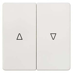 Siemens White Roller Shutter Switch, DELTA Series