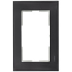 Siemens White 2 Gang Frame