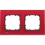 Siemens White 2 Gang Frame