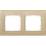 Siemens Black 2 Gang Frame