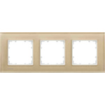 Siemens Black 3 Gang Frame