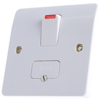 MK Electric 13A, 1 Gang Switched Fused Spur