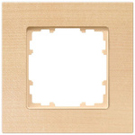 Siemens White 1 Gang Frame