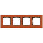Siemens Brown 4 Gang Frame