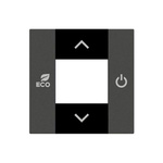 ABB Grey 1 Gang Cover Plate