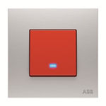 ABB Silver, 1 Way, 1 Gang, AM1