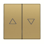 ABB Gold Blind Control Switch,16A, Millenium Series