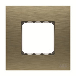 ABB Gold 1 Gang Frame
