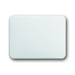 ABB White 1 Gang Light Switch Cover