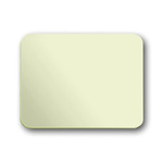 ABB White 1 Gang Light Switch Cover
