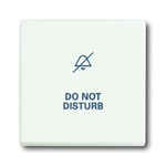 ABB White 1 Gang Light Switch Cover