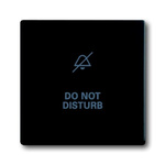ABB Black 1 Gang Light Switch Cover