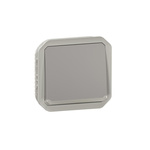 Legrand Grey Push Button Light Switch, 1 Way
