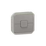 Legrand Grey Push Button Light Switch, 1 Way