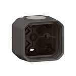 Legrand Black, Grey Light Switch Cover