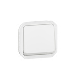 Legrand Black Push Button Light Switch, 1 Way