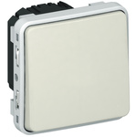 Legrand Black Push Button Light Switch, 1 Way