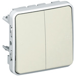 Legrand Black Push Button Light Switch, 1 Way