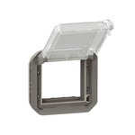Legrand Black, Grey Light Switch Cover