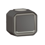 Legrand Grey Push Button Light Switch, 1 Way