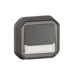 Legrand Grey Push Button Light Switch, 1 Way