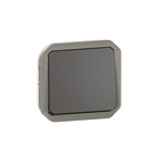 Legrand Grey Push Button Light Switch, 1 Way