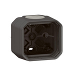 Legrand Black, Grey Light Switch Cover