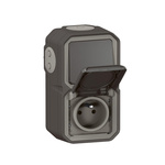 Legrand Grey Push Button Light Switch, 1 Way