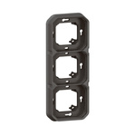 Legrand Black, Grey Light Switch Cover