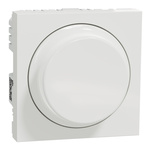 Schneider Electric 10 Way 1 Gang Push Button Dimmer Switch 16A, 230V ac, 200W
