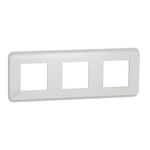 Schneider Electric White 3 Gang Cover