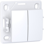 Schneider Electric White 2 Gang Light Switch Cover