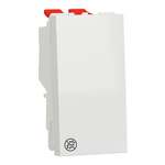 Schneider Electric White Rocker Switch, 1 Gang, New Unica