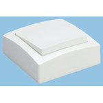 Legrand White Rocker Light Switch, 2 Way, Oteo