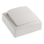 Legrand White Rocker Light Switch, 2 Way, Oteo