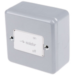 MK Electric Silver Metalclad Fan Isolator Switch, 250V, IP2X