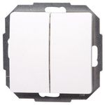 10 A Flush Mount Light Switch, 250 V ac